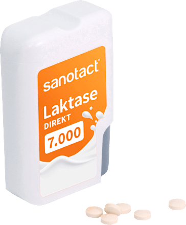 Lactase 7000 Direct Mini Tabletten 90 stuks, 7,1 g