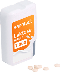Lactase 7000 Direct Mini Tabletten 90 stuks, 7,1 g