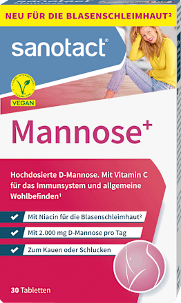 Mannose Plus Tabletten, 30 stuks