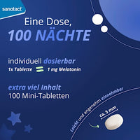 Melatonin Direkt Mini Tabletten 100 St, 13 g