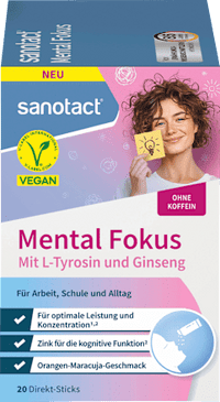 Mental Fokus Direktsticks, 40 g