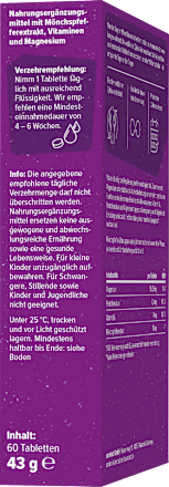 Mönchspfeffer Tabletten 60 St, 43 g