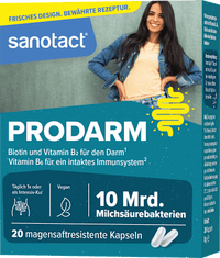 ProDarm + Milchsäurekulturen Kapseln 20 St., 8 g