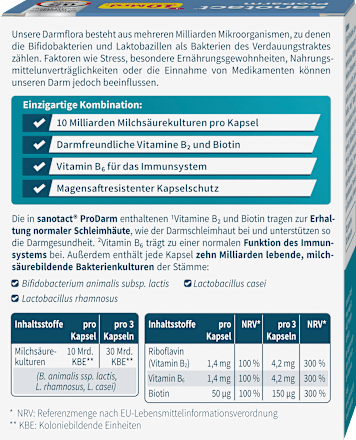 ProDarm + Melkzuurculturen Capsules 20 stuks, 8 g