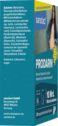 ProDarm + Milchsäurekulturen Kapseln 20 St., 8 g