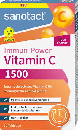 Vitamine C 1500 mg, 30 stuks, 57 g