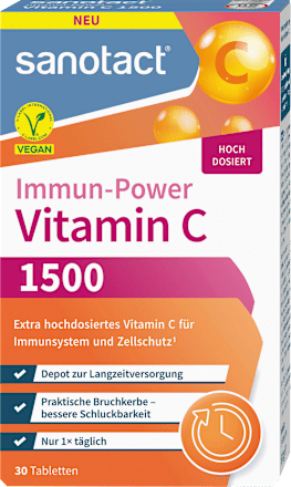 Vitamin C 1500 mg, 30 St, 57 g
