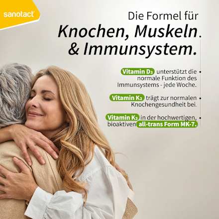Vitamin D3 + K2 Wochendepot Kapseln 10 St, 2,5 g