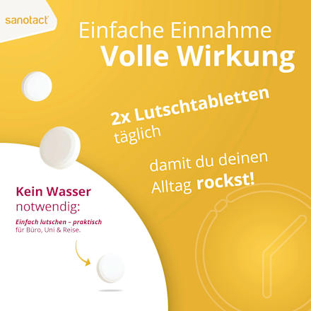 Zink + C + D Lutschtabletten 20 St., 34 g