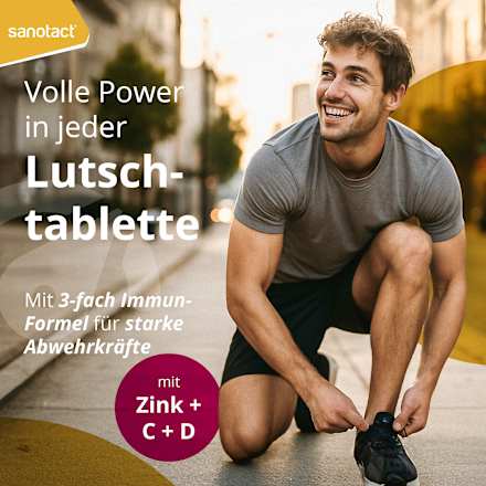 Zink + C + D Lutschtabletten 20 St., 34 g