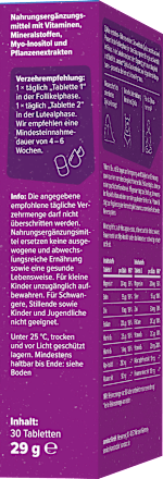 Zyklus Duo Tabletten 30 St, 29 g