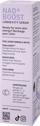 Gesichtsserum NAD+ Boost Longevity, 30 ml