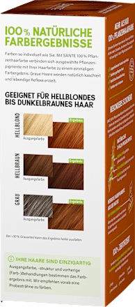 Pflanzenhaarfarbe Mahagonirot, 100 g