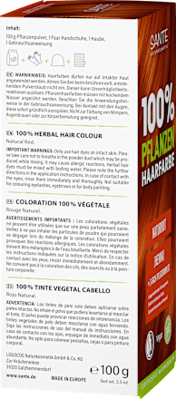 Pflanzenhaarfarbe Naturrot, 100 g