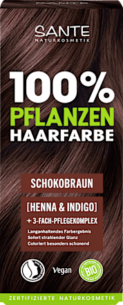 Pflanzenhaarfarbe Schokobraun, 100 g