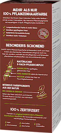 Pflanzenhaarfarbe Schokobraun, 100 g
