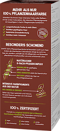 Pflanzenhaarfarbe Schokobraun, 100 g