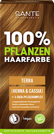 Pflanzenhaarfarbe Terra, 100 g