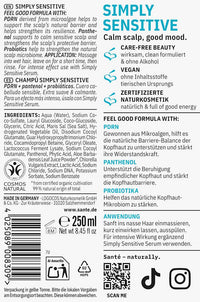 Santé naturally. Shampoo Simply Sensitive, 250 ml