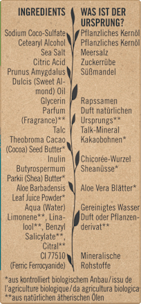 Festes Duschgel Ocean Dive Bio-Aloe Vera & Meersalz, 80 g SANTE NATURKOSMETIK