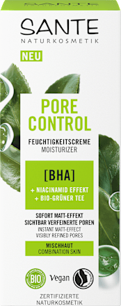 Feuchtigkeitscreme Pore Control, 50 ml SANTE NATURKOSMETIK