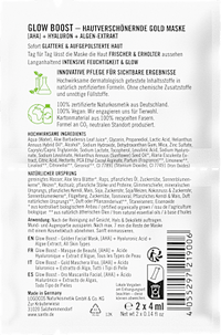 Gesichtsmaske Glow Boost AHA (2x4 ml), 8 ml SANTE NATURKOSMETIK