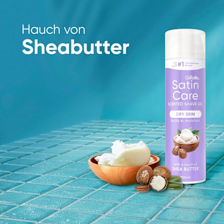 Rasiergel, Shea Butter Silk, 200 ml