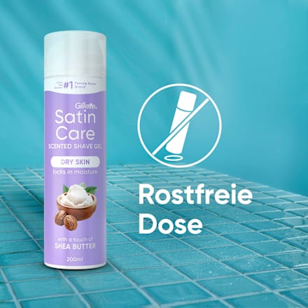 Rasiergel, Shea Butter Silk, 200 ml
