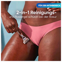 Reinigungs- & Rasiergel für den Intimbereich, 2in1, 190 ml Satin Care