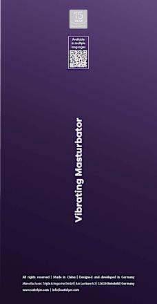Satisfyer Men Heat Vibration Battery Series - Masturbator wärmend, 1 St