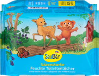 Feuchte Toilettentücher Bärenstark (2x60 St), 120 St