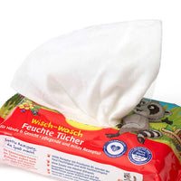 Feuchttücher Wisch-Wasch-Tücher, Reisegröße, 20 St