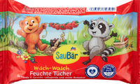 Feuchttücher Wisch-Wasch-Tücher, Reisegröße, 20 St