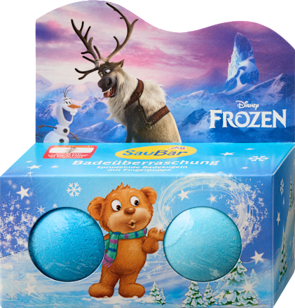 Geschenkset Kinder Badezusatz Frozen Badeüberraschung 2tlg, 1 St SauBär