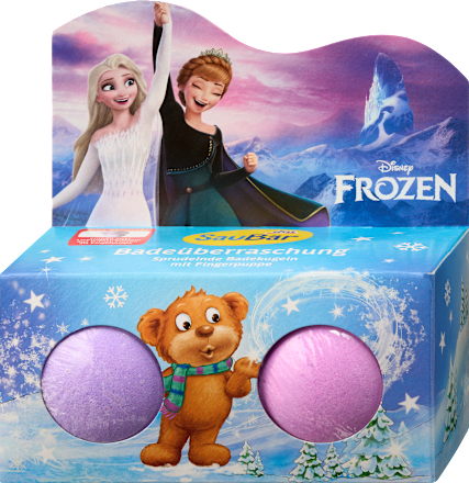 Geschenkset Kinder Badezusatz Frozen Badeüberraschung 2tlg, 1 St SauBär