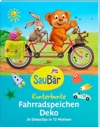 Geschenkset Kinder Ostern Fahrradspeichen-Deko 24tlg, 1 St
