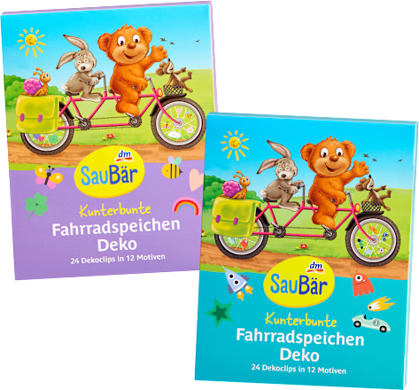 Geschenkset Kinder Ostern Fahrradspeichen-Deko 24tlg, 1 St
