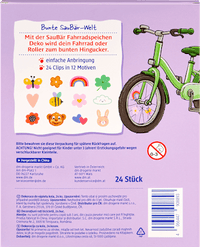 Geschenkset Kinder Ostern Fahrradspeichen-Deko 24tlg, 1 St