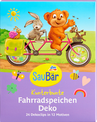 Geschenkset Kinder Ostern Fahrradspeichen-Deko 24tlg, 1 St
