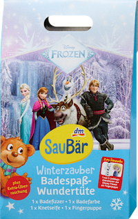 Geschenkset Kinder Winterzauber Badespaß-Wundertüte Frozen 5tlg, 1 St SauBär