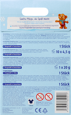 Geschenkset Kinder Winterzauber Badespaß-Wundertüte Frozen 5tlg, 1 St SauBär