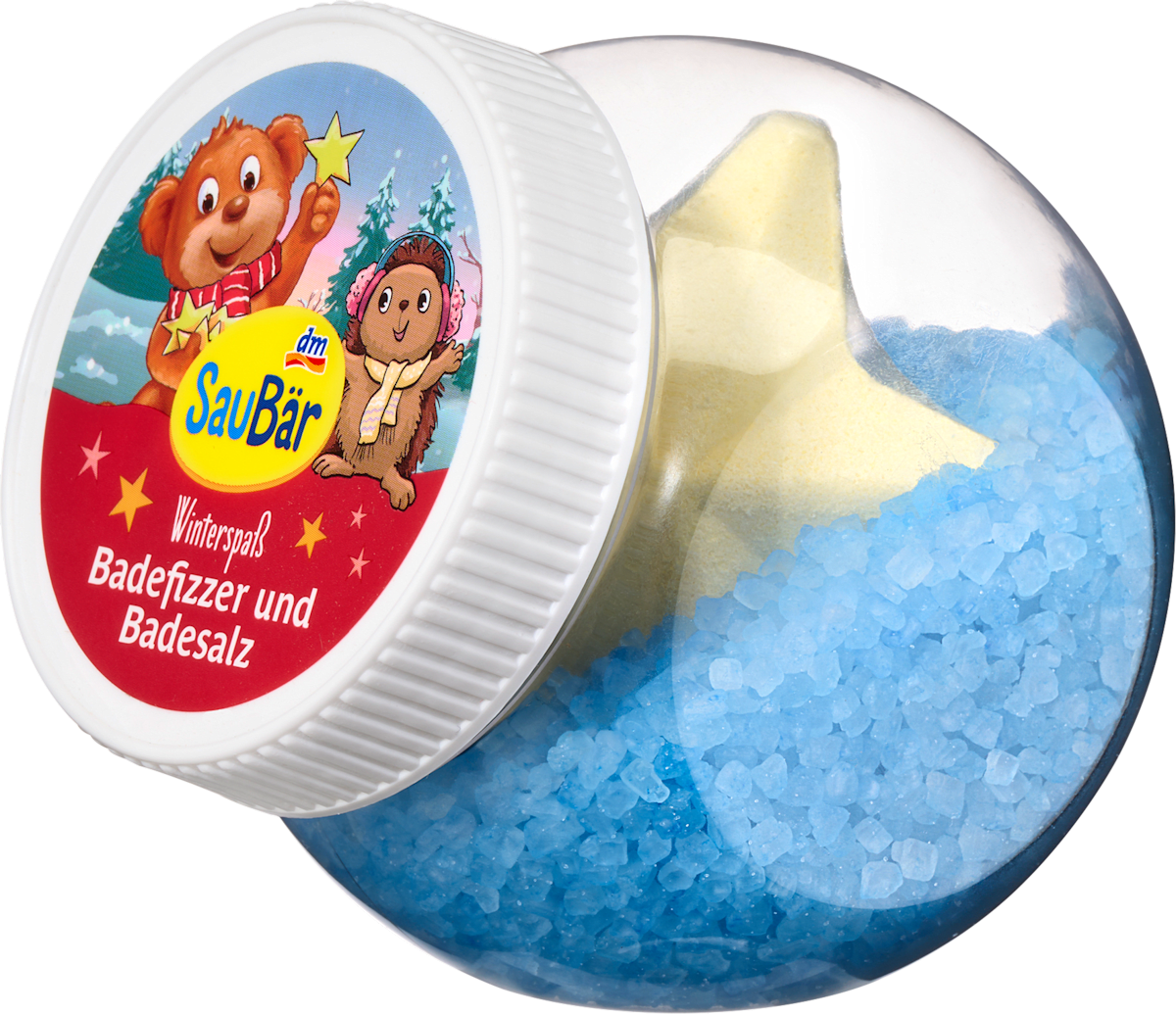 Geschenkset Winderspaß Badefizzer & Badesalz, 1 St