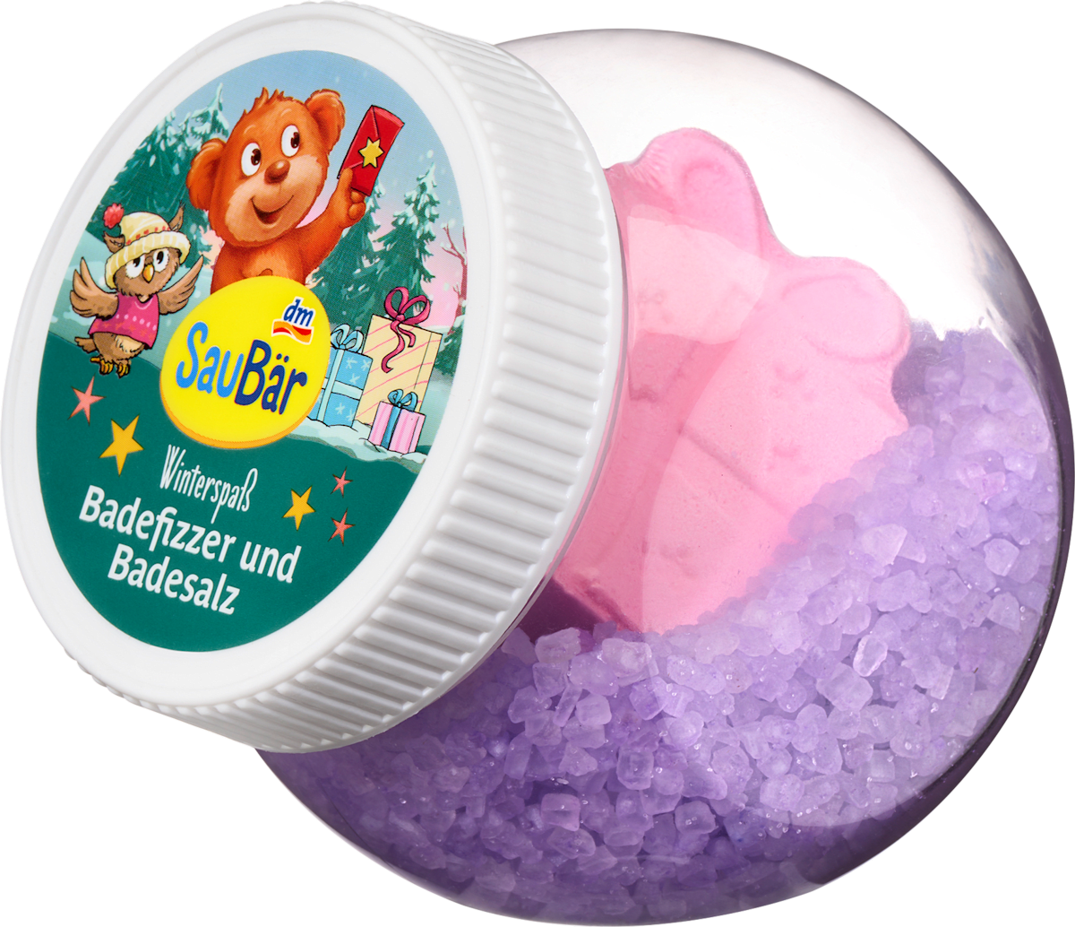 Geschenkset Winderspaß Badefizzer & Badesalz, 1 St