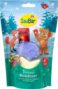 Geschenkset Winterwald Badefizzer (4x50 g), 1 St