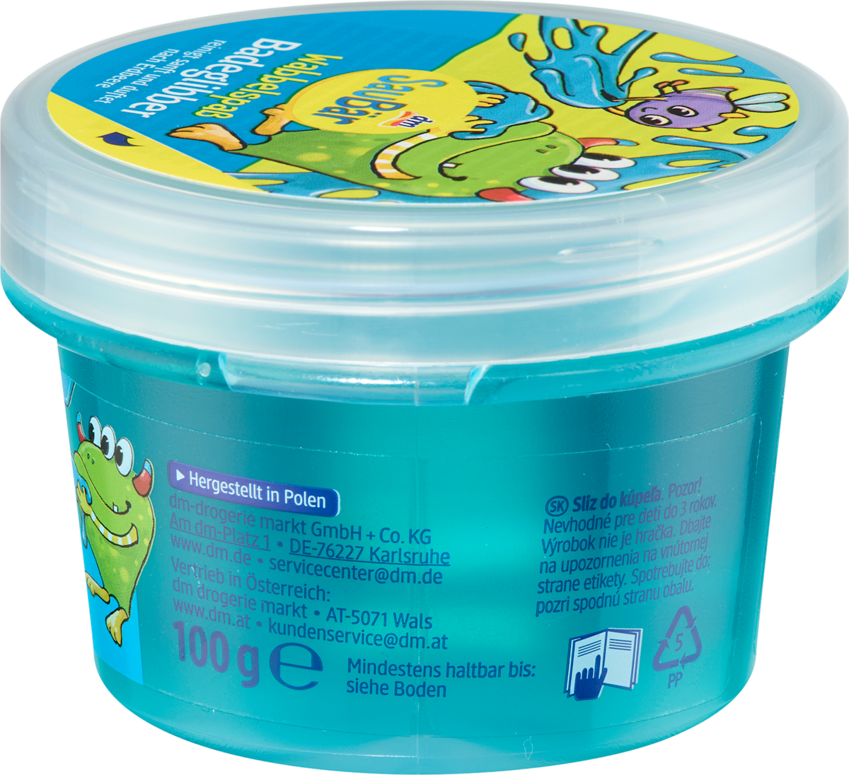 Kinder Badezusatz Bade Glibber, 100 g