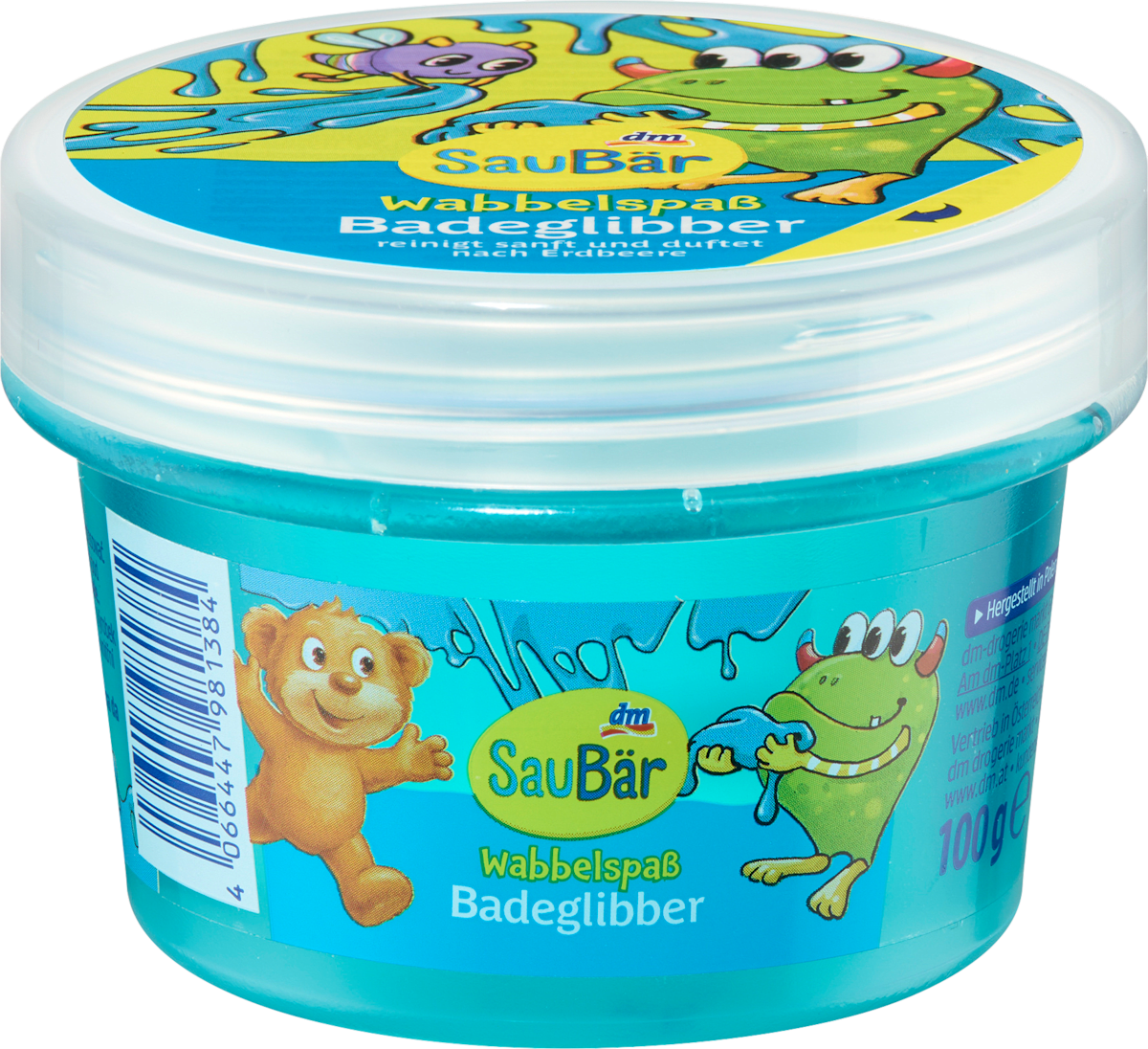 Kinder Badezusatz Bade Glibber, 100 g