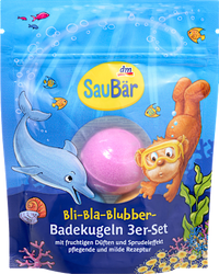 Kinder Badezusatz Badekugeln Bli-Bla-Blubber, 3 St