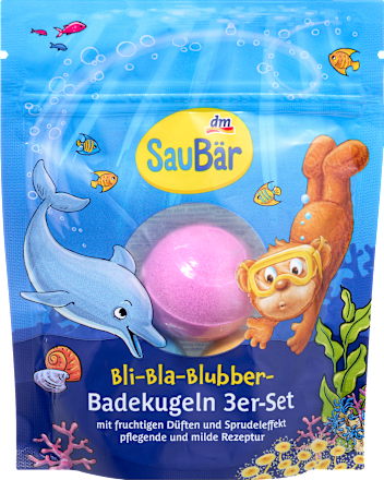 Kinder Badezusatz Badekugeln Bli-Bla-Blubber, 3 St