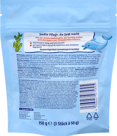 Kinder Badezusatz Badekugeln Bli-Bla-Blubber, 3 St