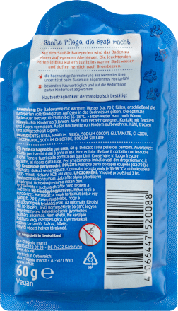 Kinder Badezusatz Badeperlen, 60 g